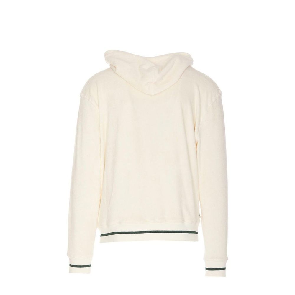 Autry White Cotton Men's Hoodie