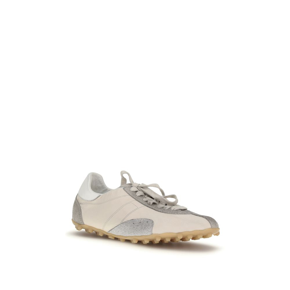 Maison Margiela Beige Goatskin Athletic Women's Sneakers