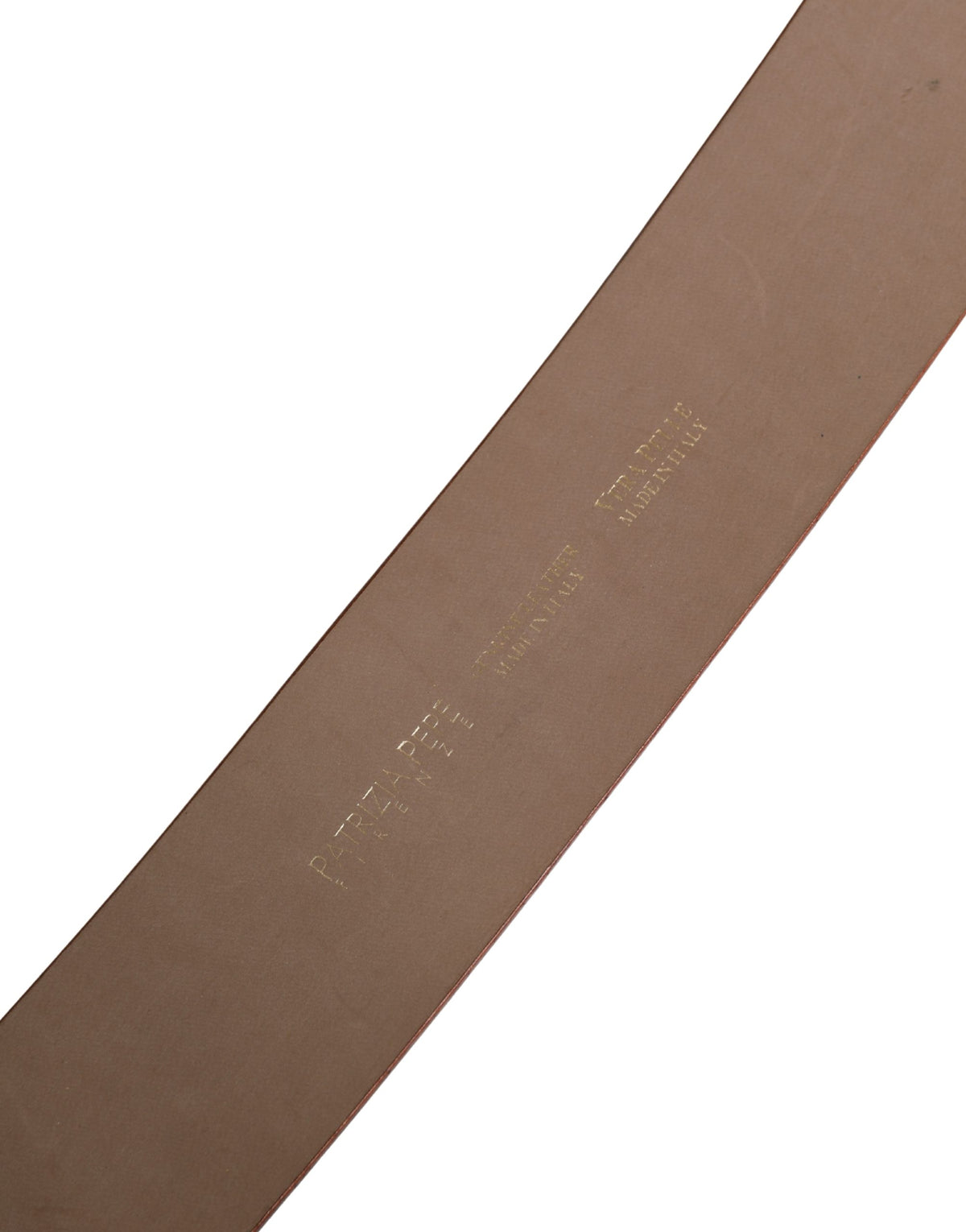 Patrizia Pepe Beige Genuine Leather Wide Waist Metal Buckle Women's Belt (Pre-Owned)