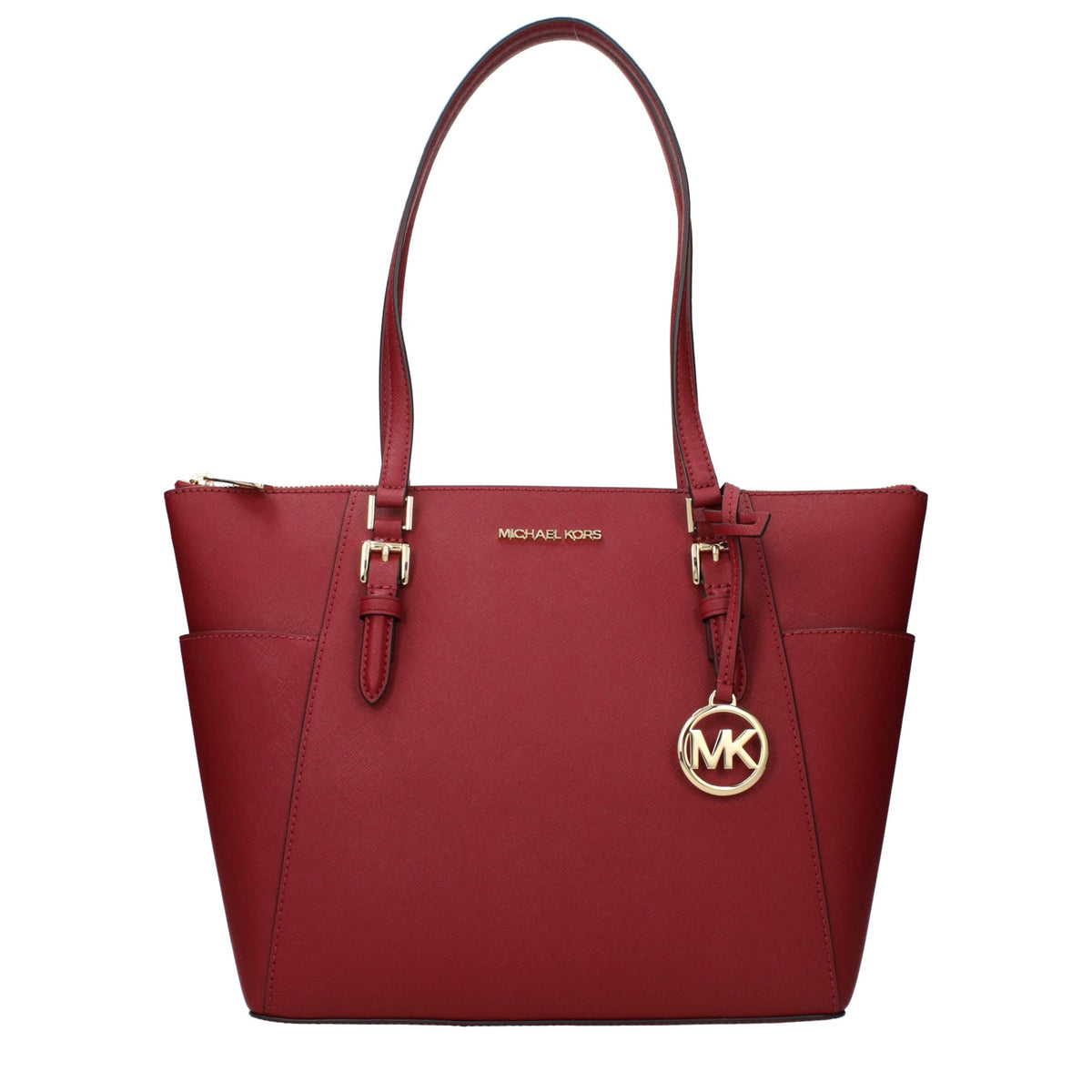 Michael Kors Red Leather Shoulder Women's Bag
