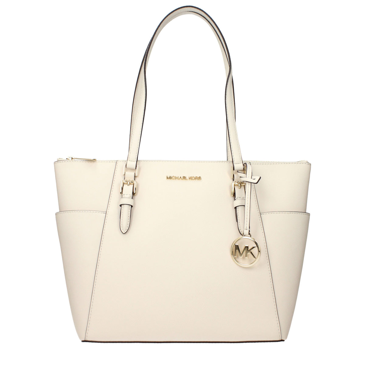 Michael Kors Beige Leather Shoulder Women's Bag