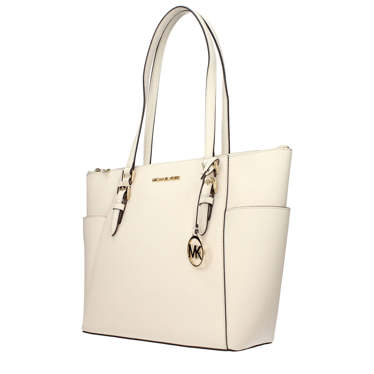 Michael Kors Beige Leather Shoulder Women's Bag