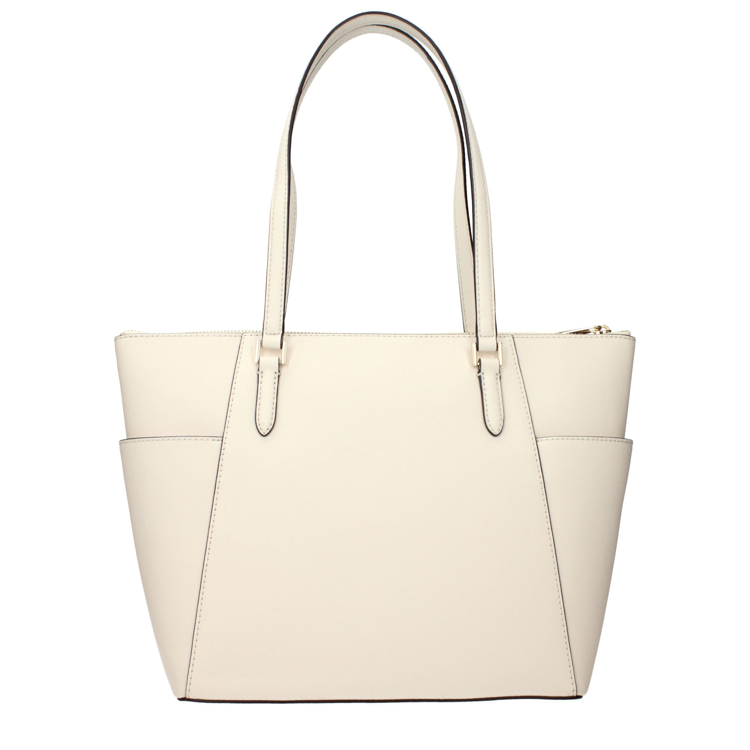 Michael Kors Beige Leather Shoulder Women's Bag
