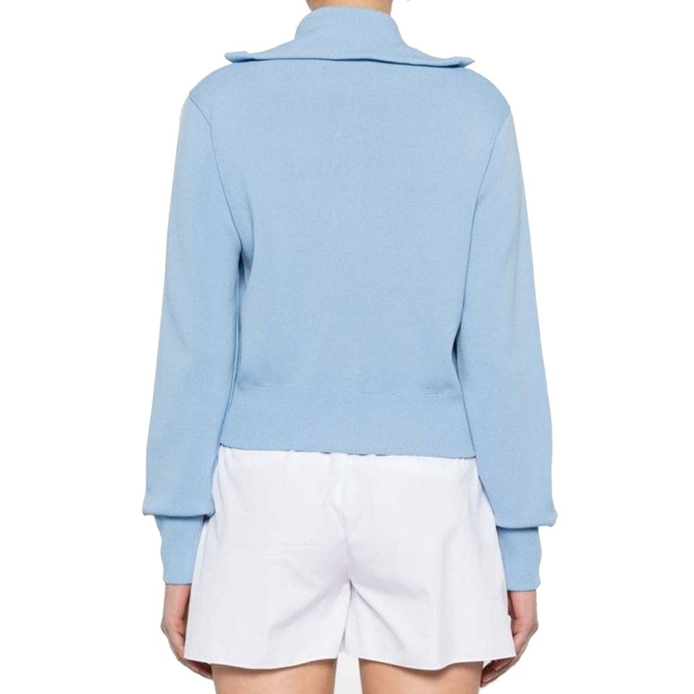 Autry Blue Nylon Women's Cardigan