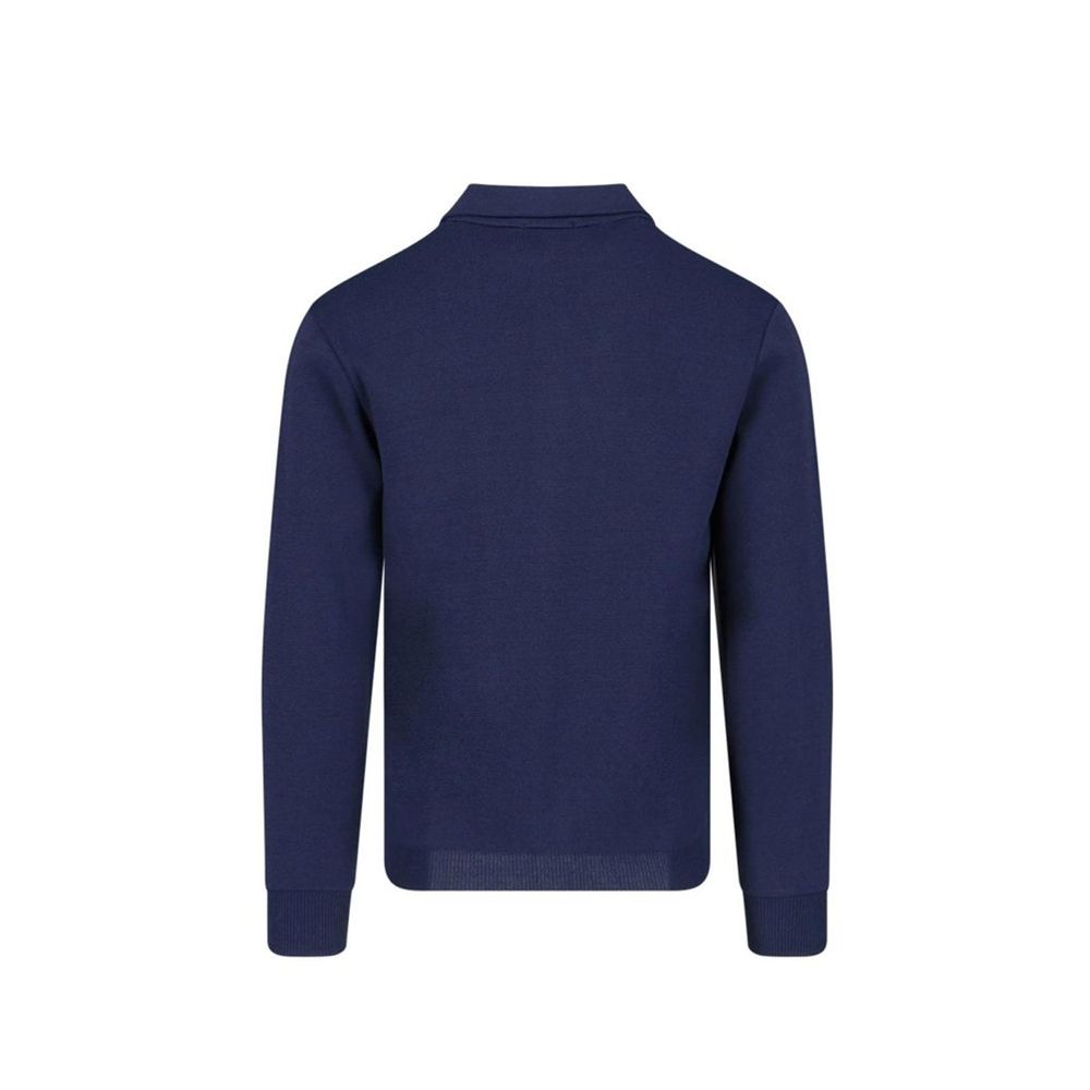 Autry Blue Nylon Men's Cardigan