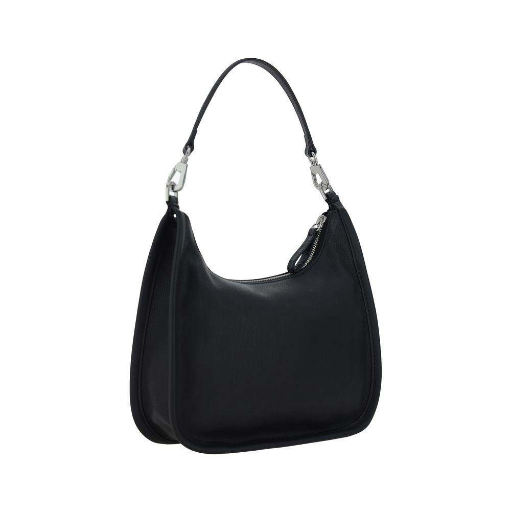 Pierre Hardy Black Calf Leather Bos Taurus Shoulder Women's Bag