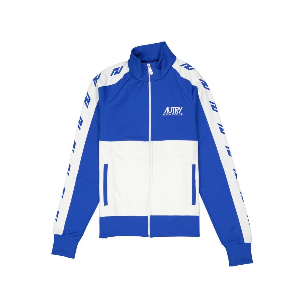 Autry Blue Cotton Men's Bomber
