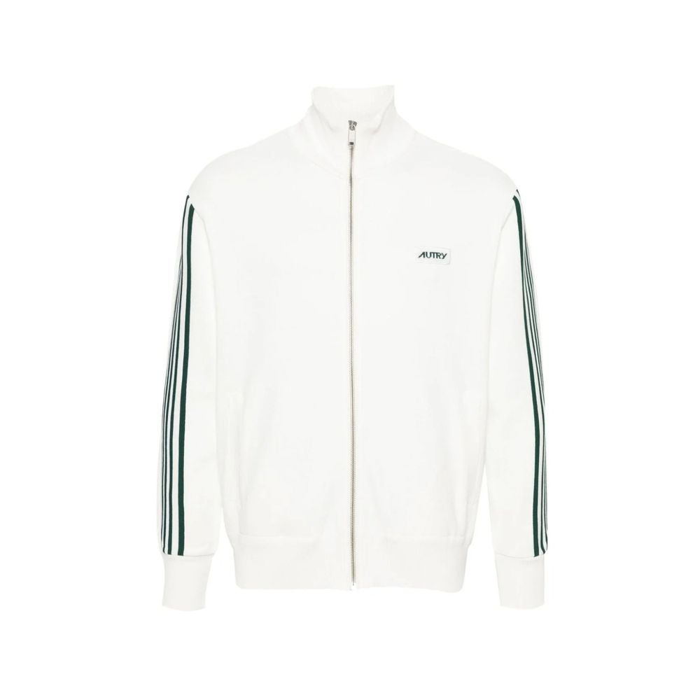 Autry White Nylon Women's Sweatshirt