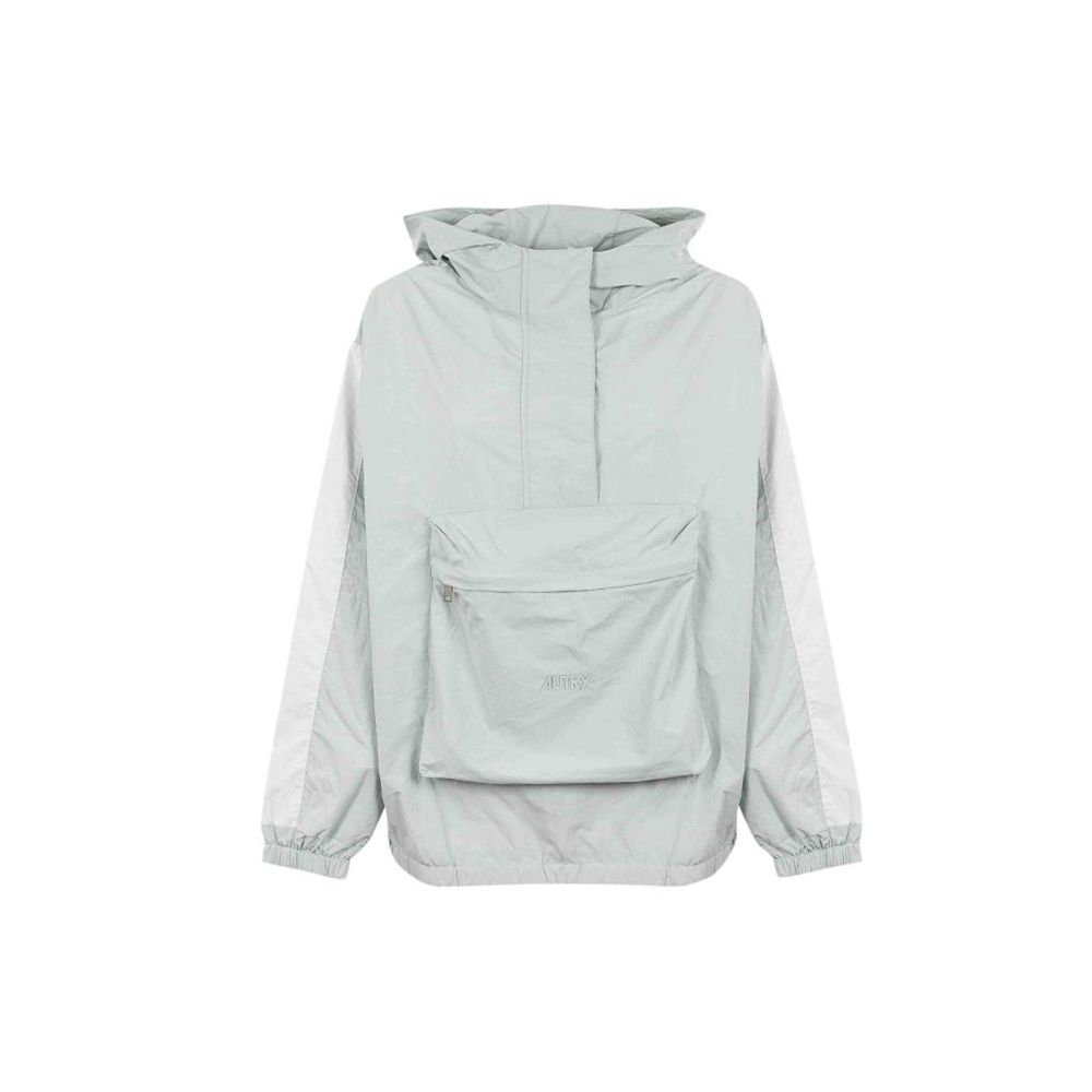 Autry Blue Nylon Shell Women's Jacket