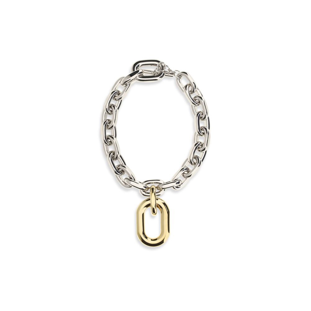 Rabanne Silver Metal Women's Necklace
