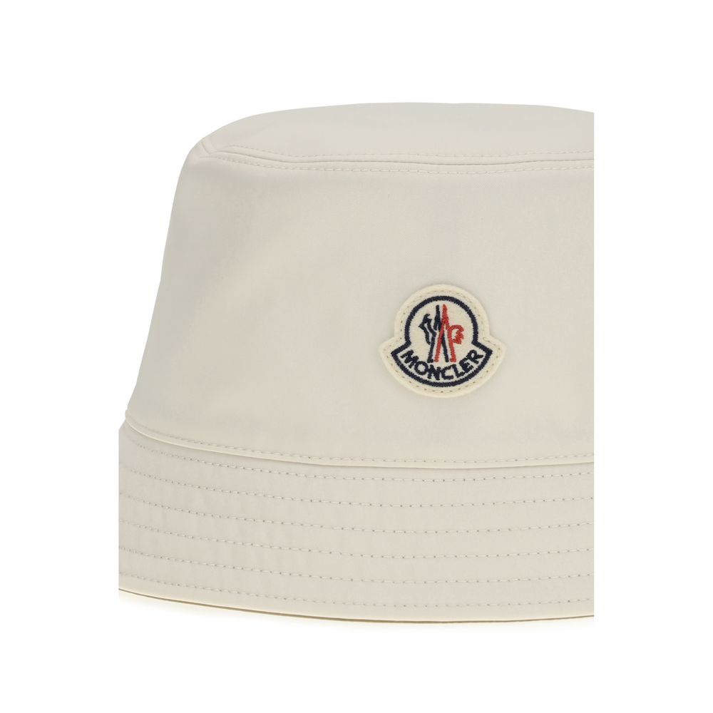 Moncler White Polyester Bucket Women's Hat