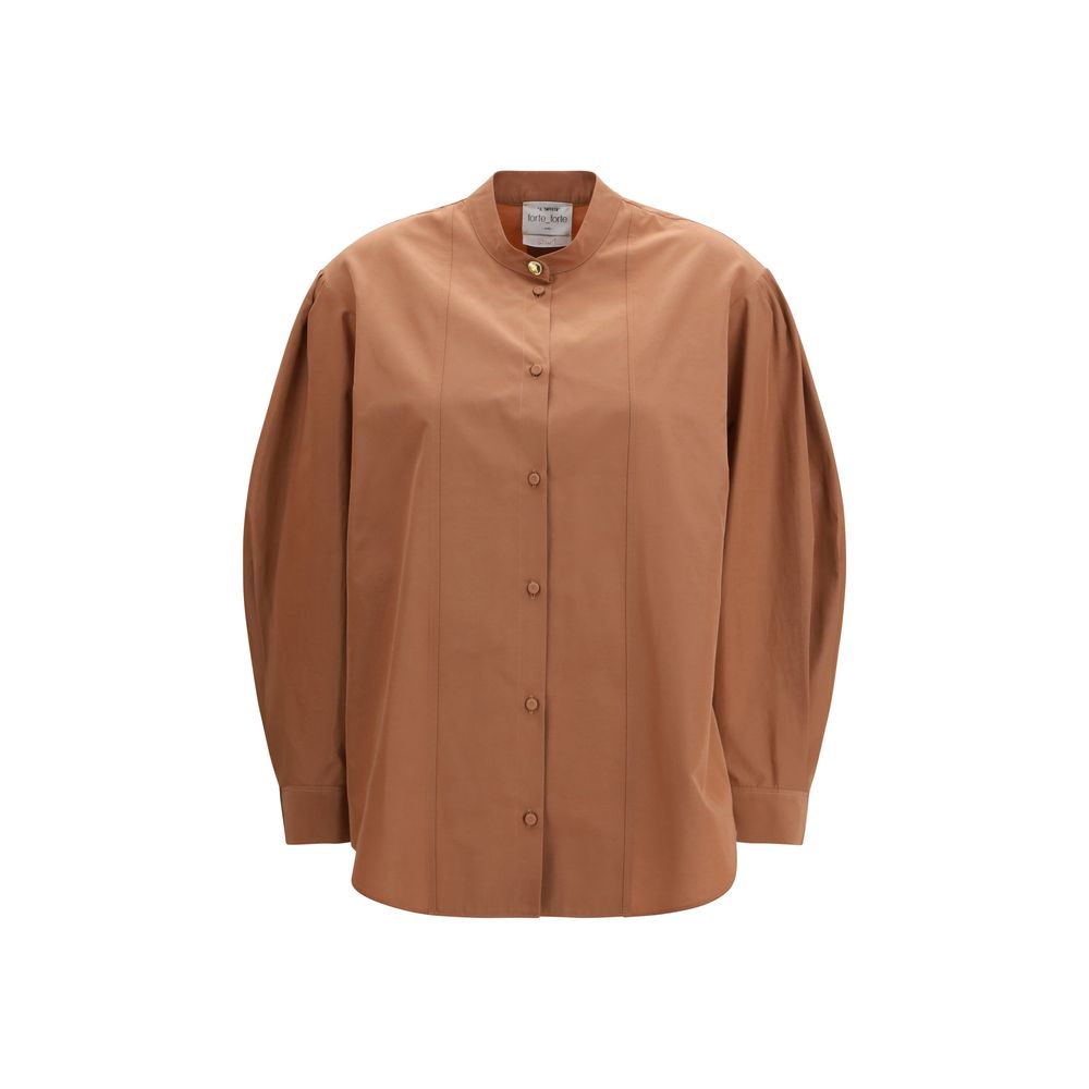 Forte_Forte Multicolor Polyester Women's Shirt