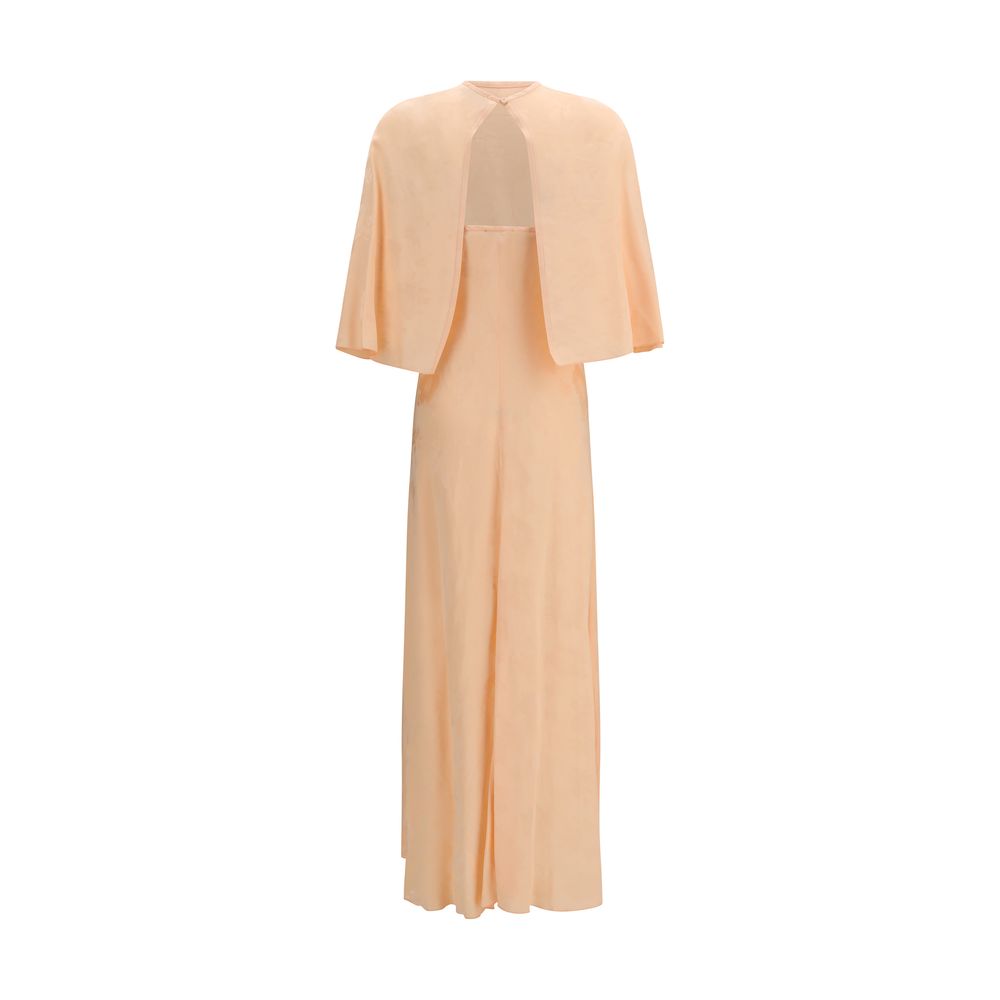 Forte_Forte Orange Viscose Casual Women's Dress