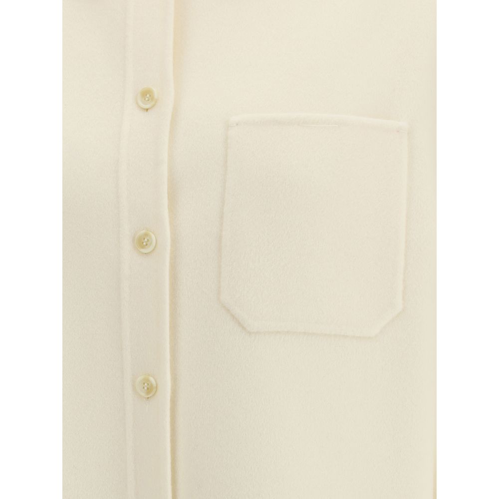 Max Mara Beige Wool Women's Shirt