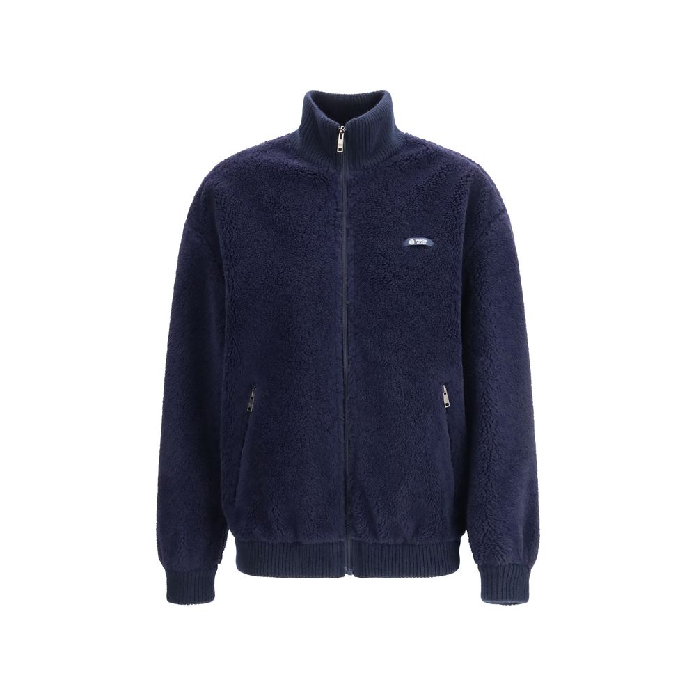 Prada Blue Polyamide Full-Length Women's Jacket