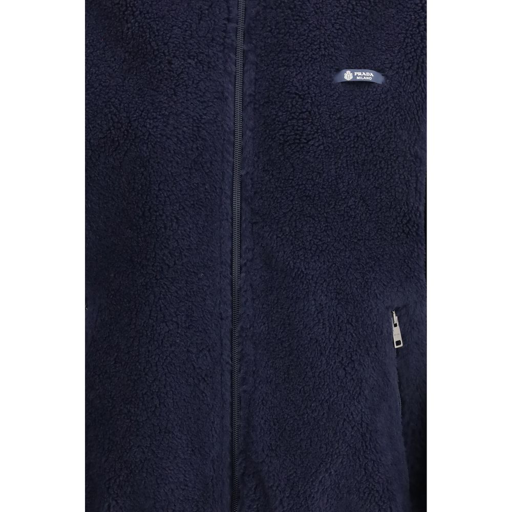 Prada Blue Polyamide Full-Length Women's Jacket