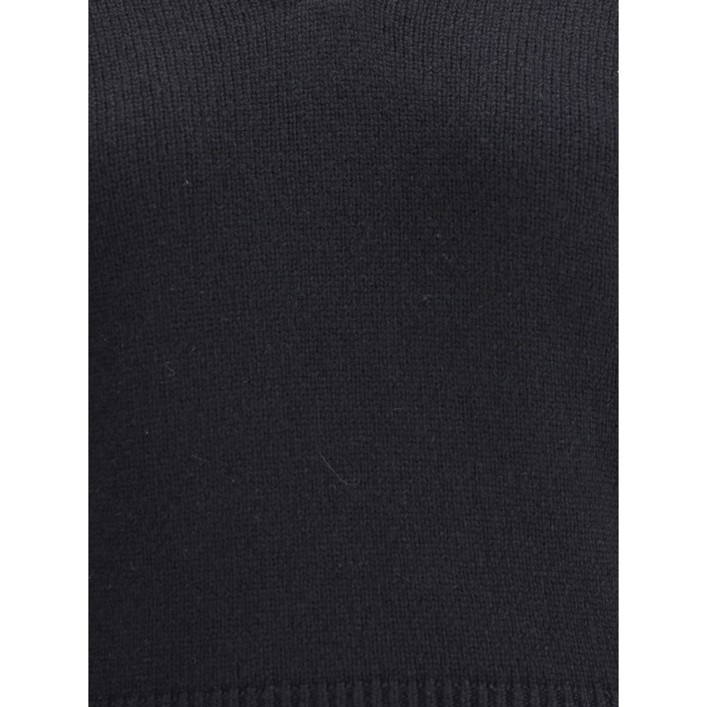 Khaite Black Cashmere Women's Sweater