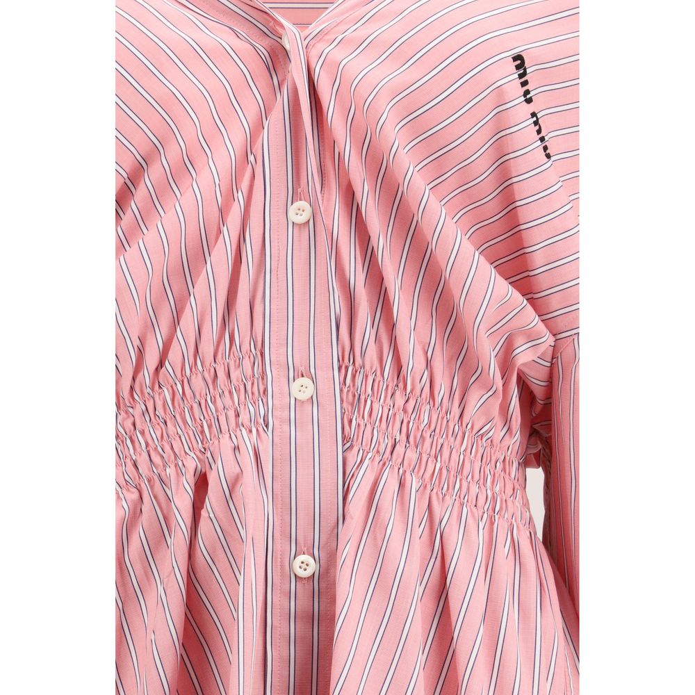 Miu Miu Multicolor Cotton Casual Women's Dress