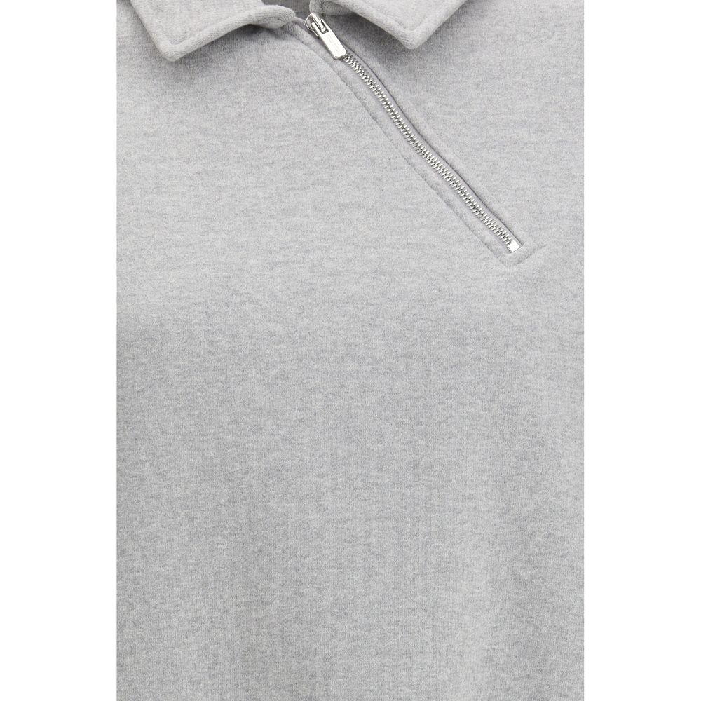Miu Miu Gray Cotton Women's Sweatshirt