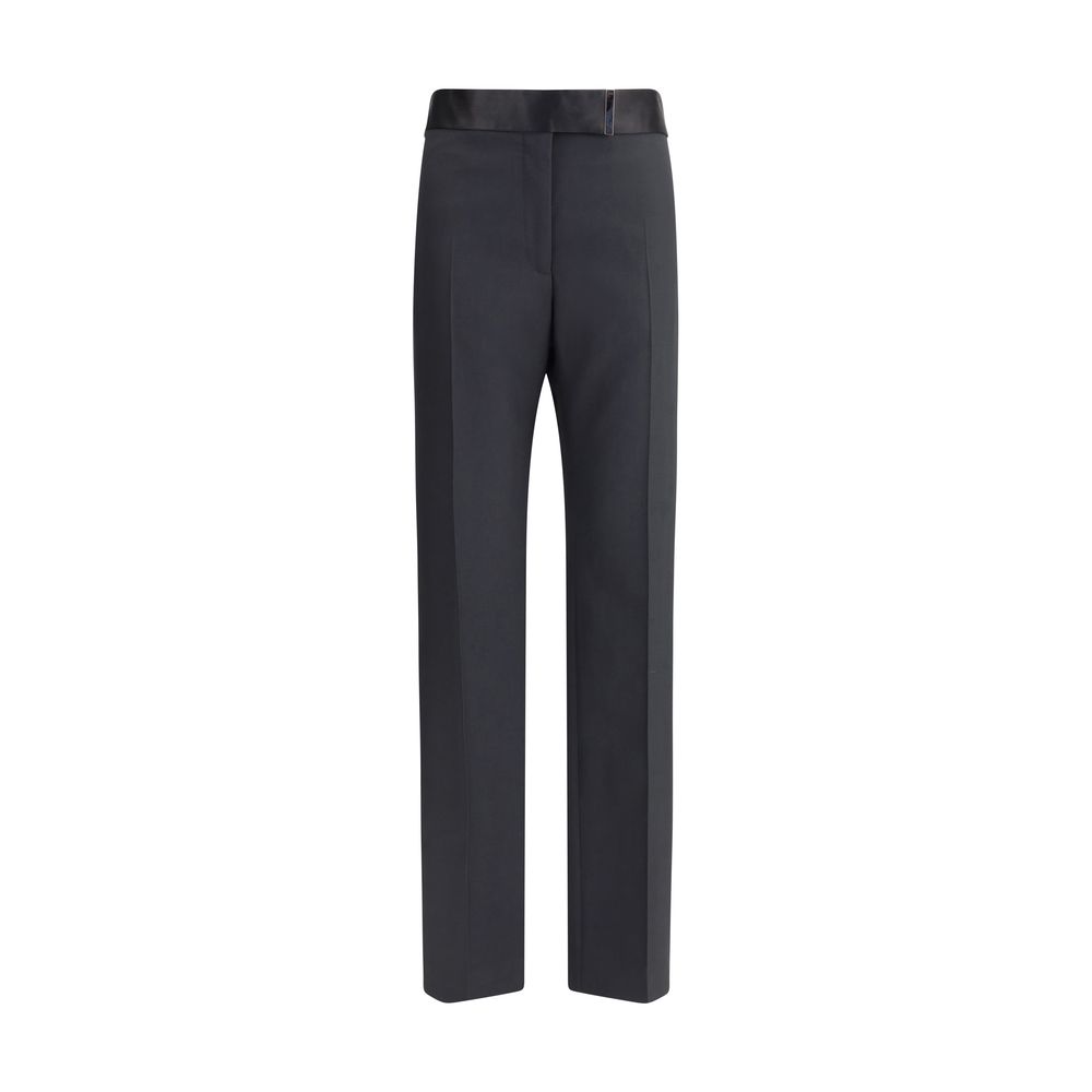 Tom Ford Black Silk Dress Women's Pants
