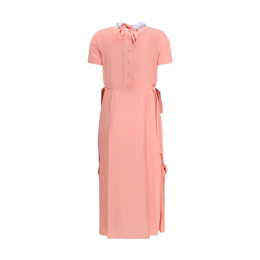 Prada Multicolor Viscose Casual Women's Dress