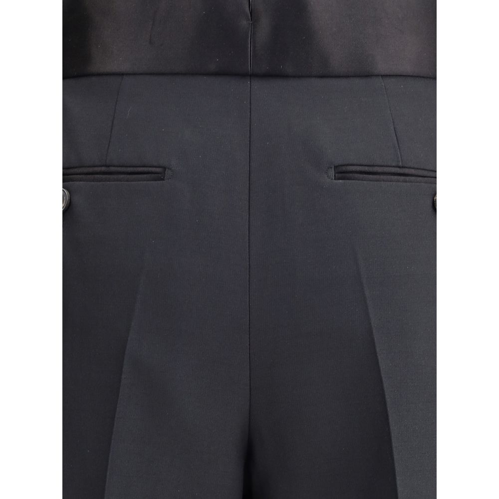 Tom Ford Black Silk Dress Women's Pants