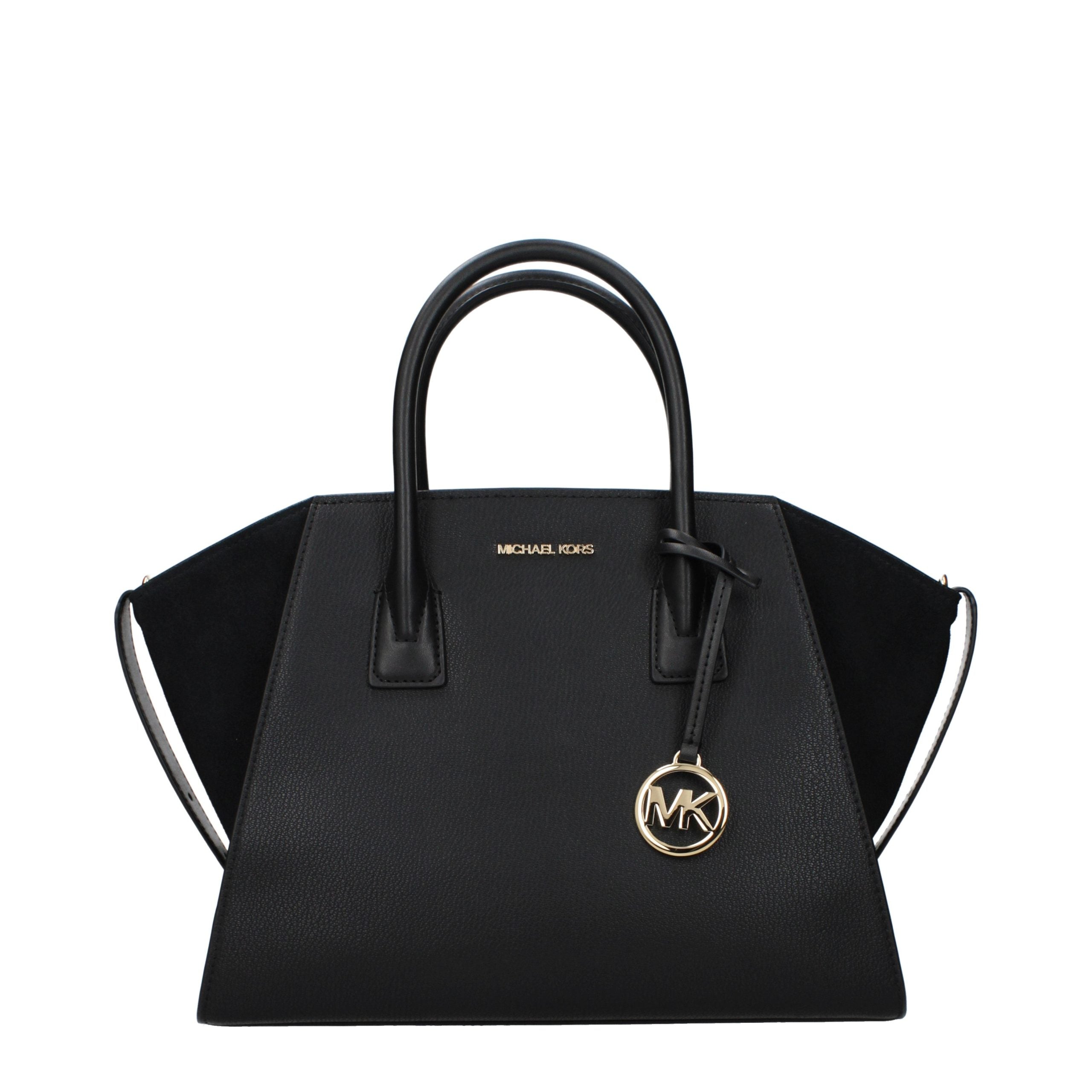 Michael Kors Black Leather Women's Handbag