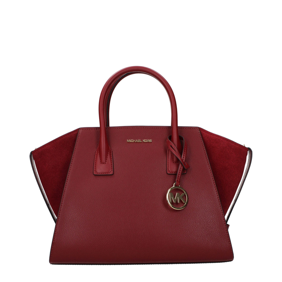 Michael Kors Red Leather Women's Handbag