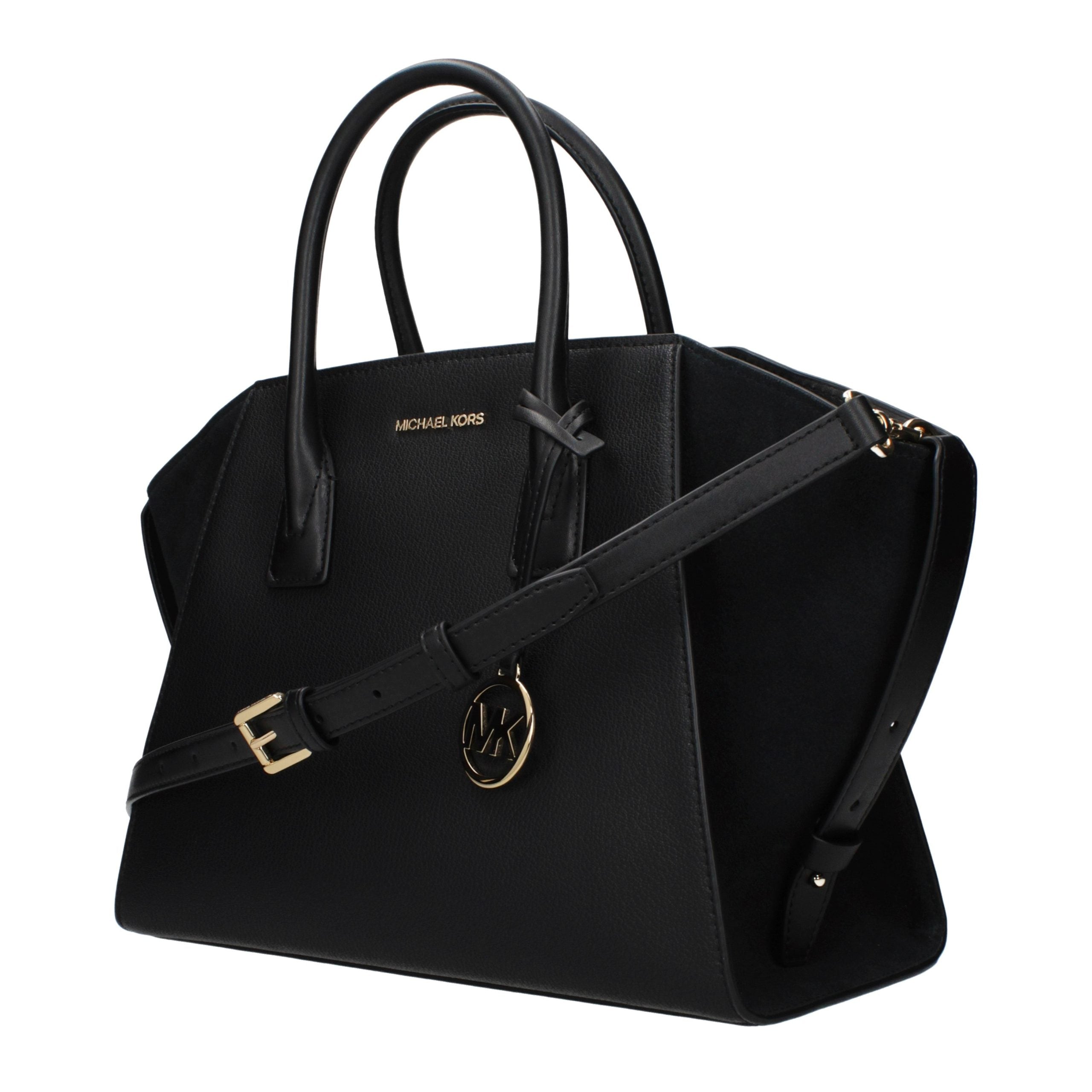 Michael Kors Black Leather Women's Handbag