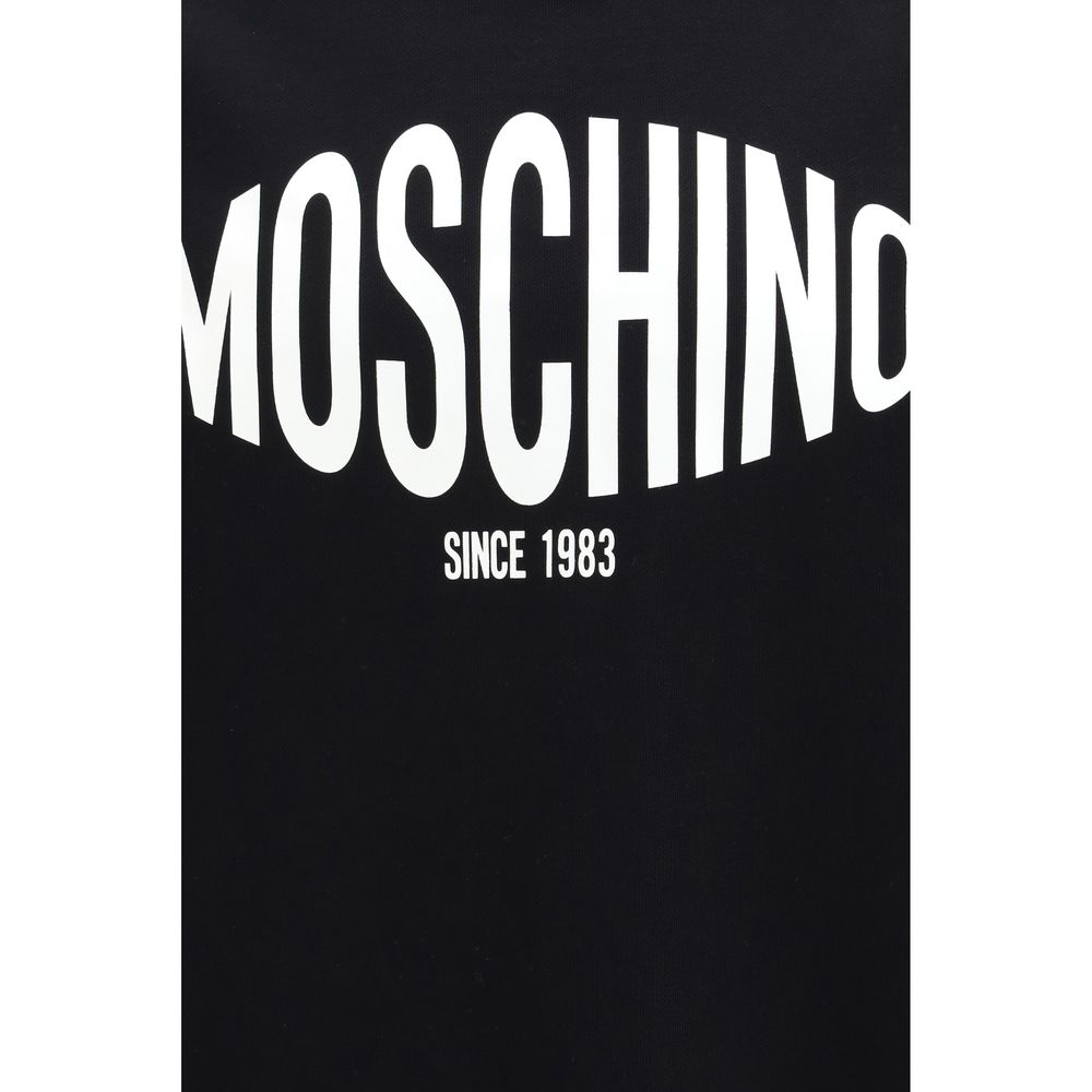 Moschino Black Cotton Men's Sweatshirt