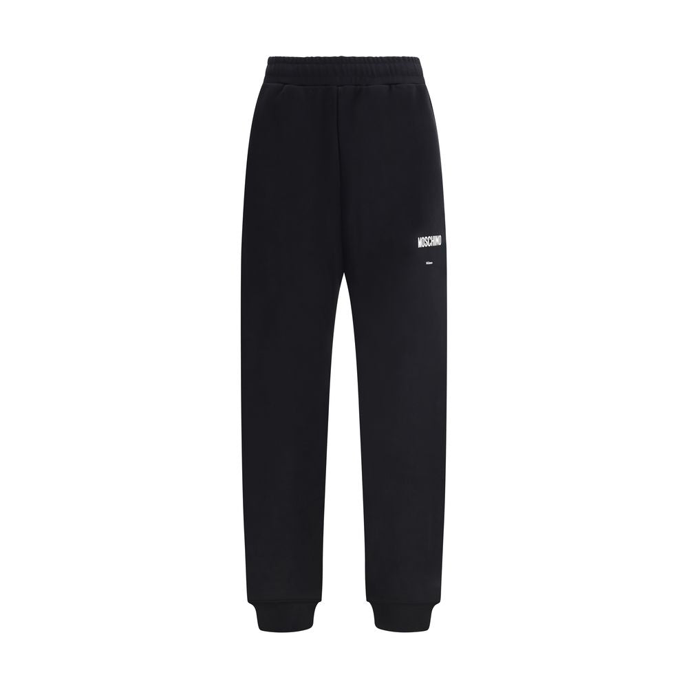 Moschino Black Cotton Casual Men's Pants