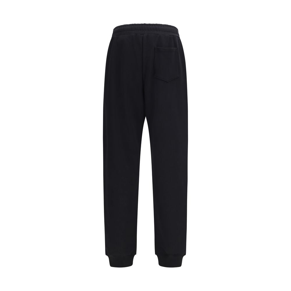 Moschino Black Cotton Casual Men's Pants