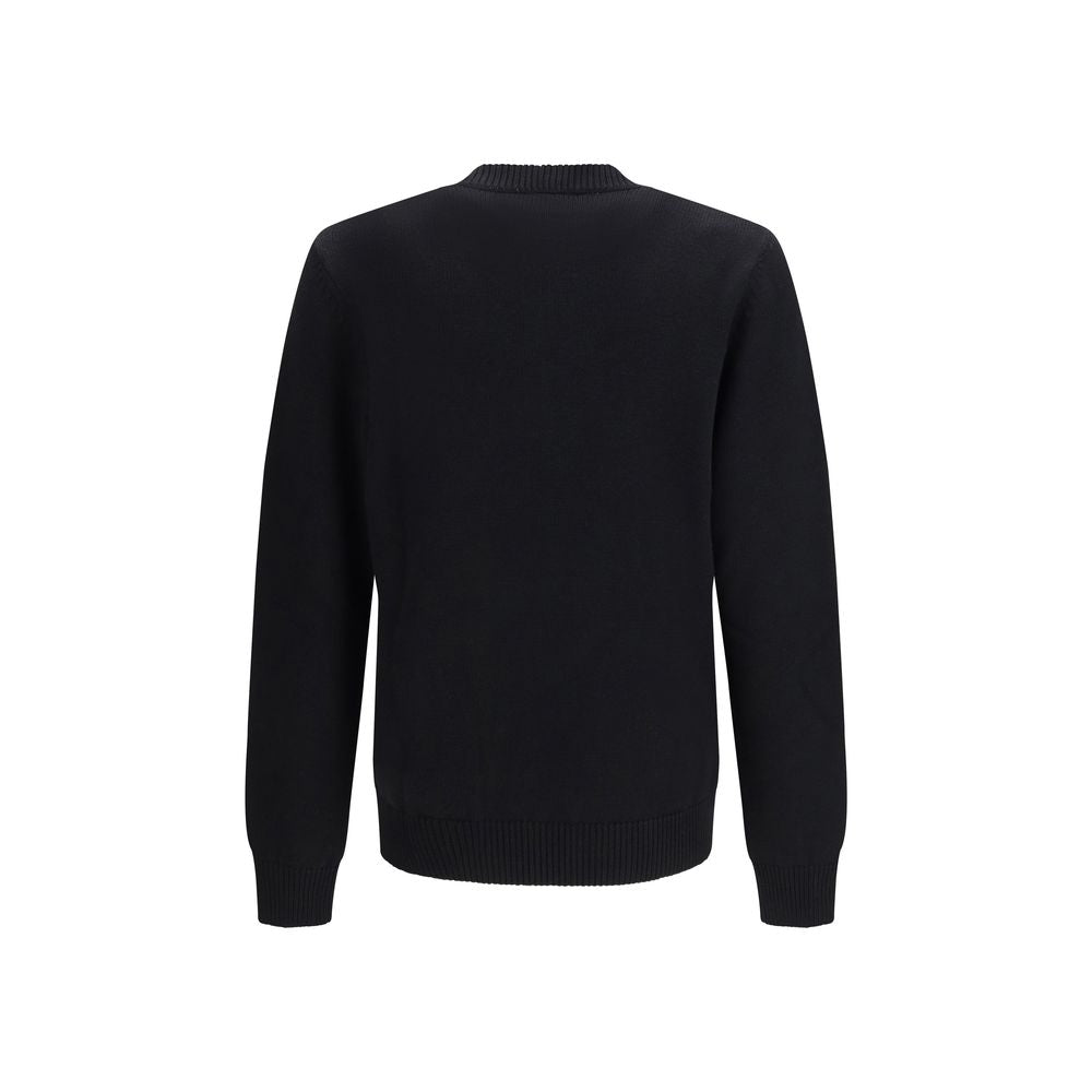 Fendi Black Wool Oves Aries Men's Sweatshirt