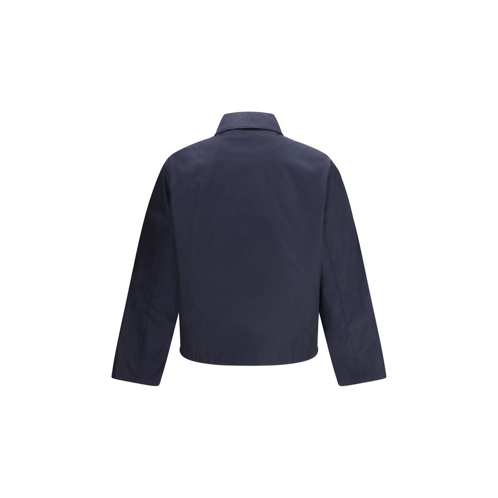Prada Blue Nylon Shell Men's Jacket