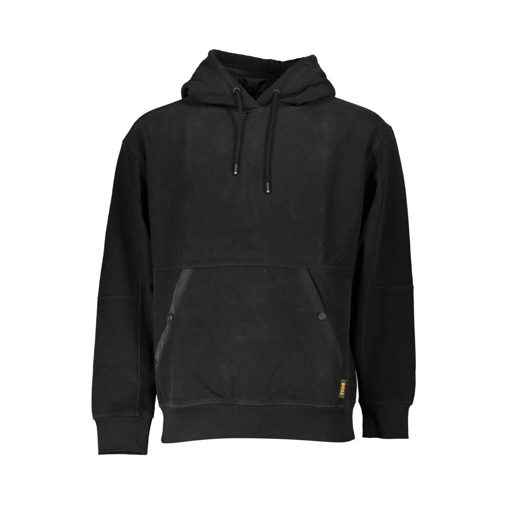 Hugo Boss Black Cotton Mens Men's Sweatshirt