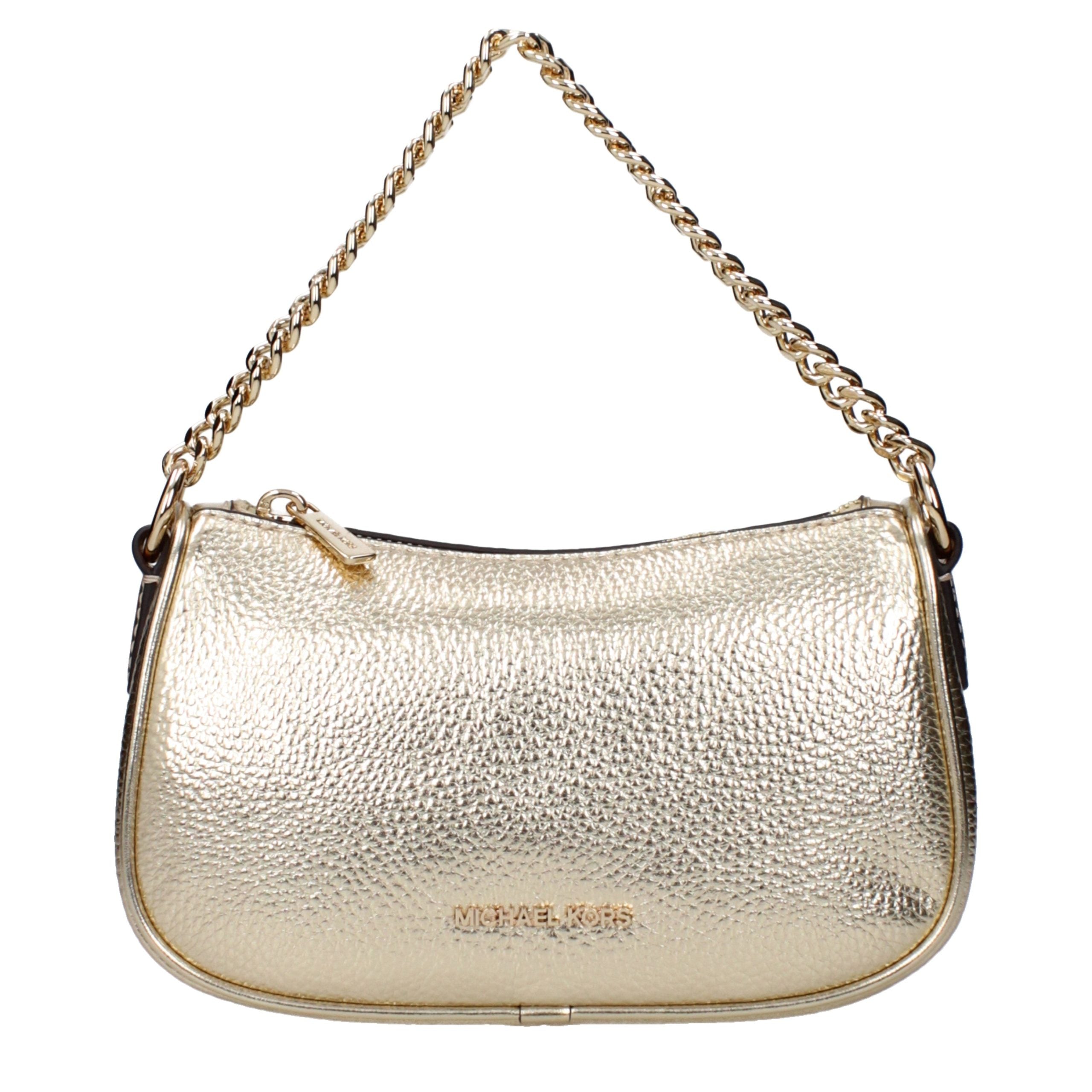 Michael Kors Gold Leather Women's Handbag