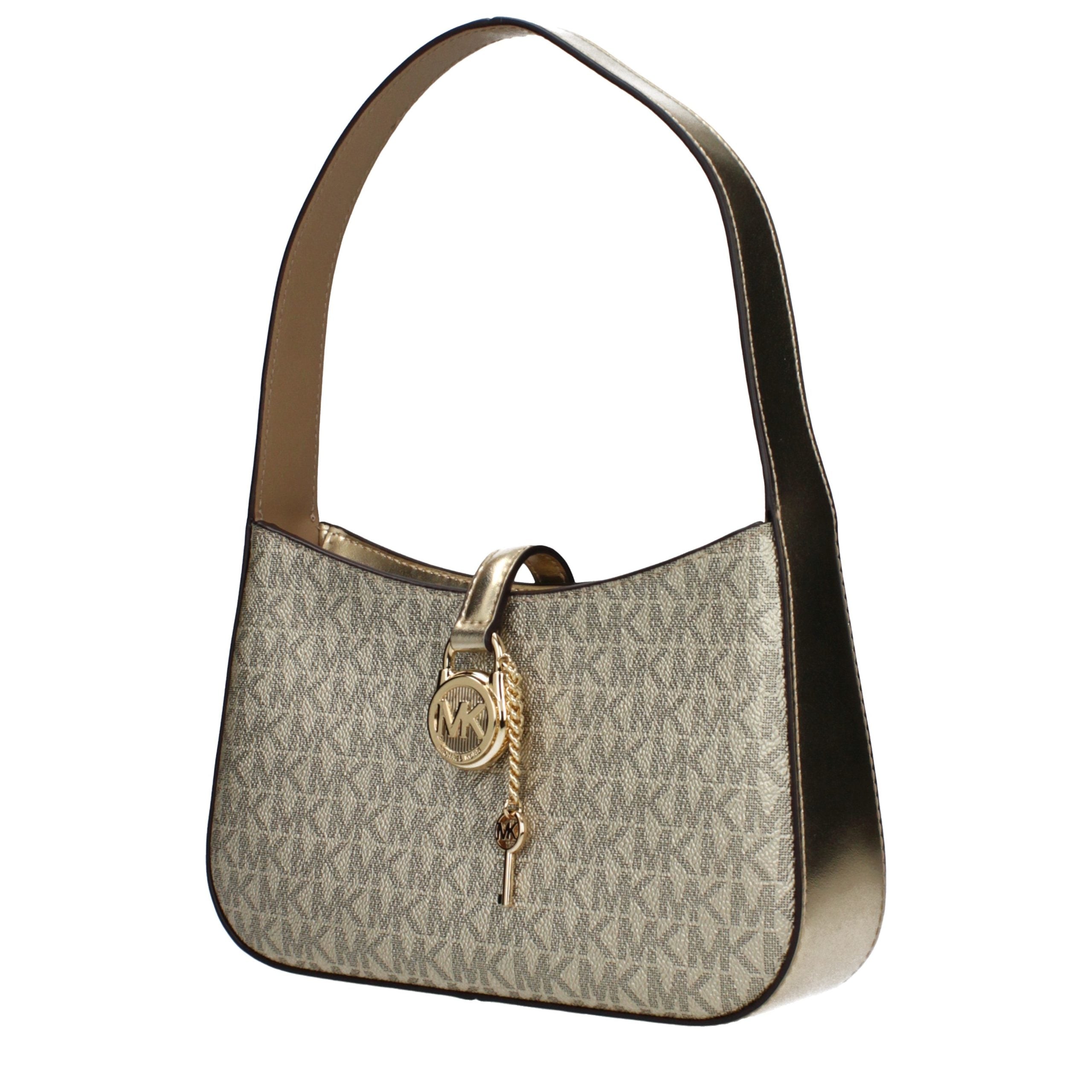 Michael Kors Gold Fabric Women's Handbag