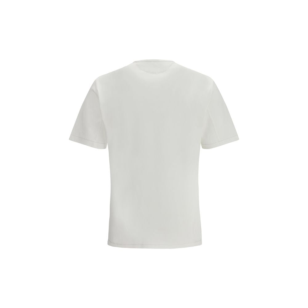 Brunello Cucinelli White Cotton Men's T-Shirt