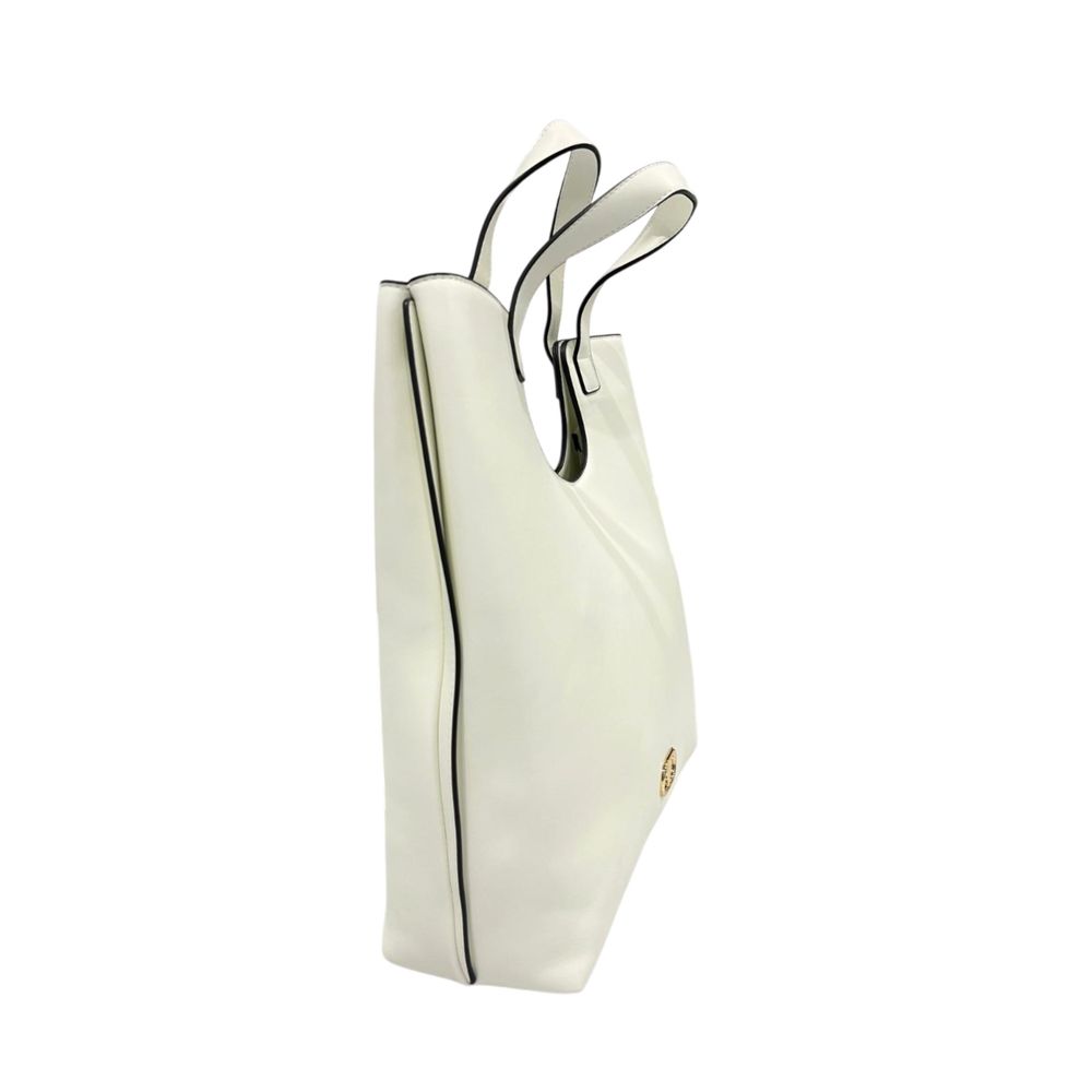 Twinset White PU Women Women's Handbag
