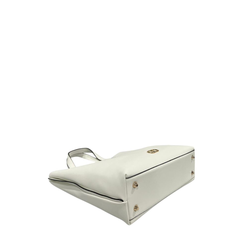 Twinset White PU Women Women's Handbag