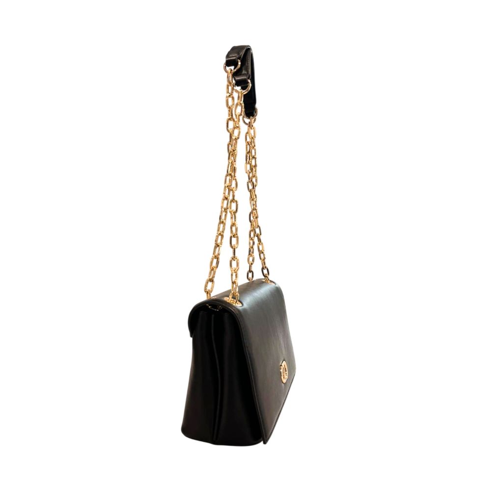Twinset Black PU Women Crossbody Women's Bag