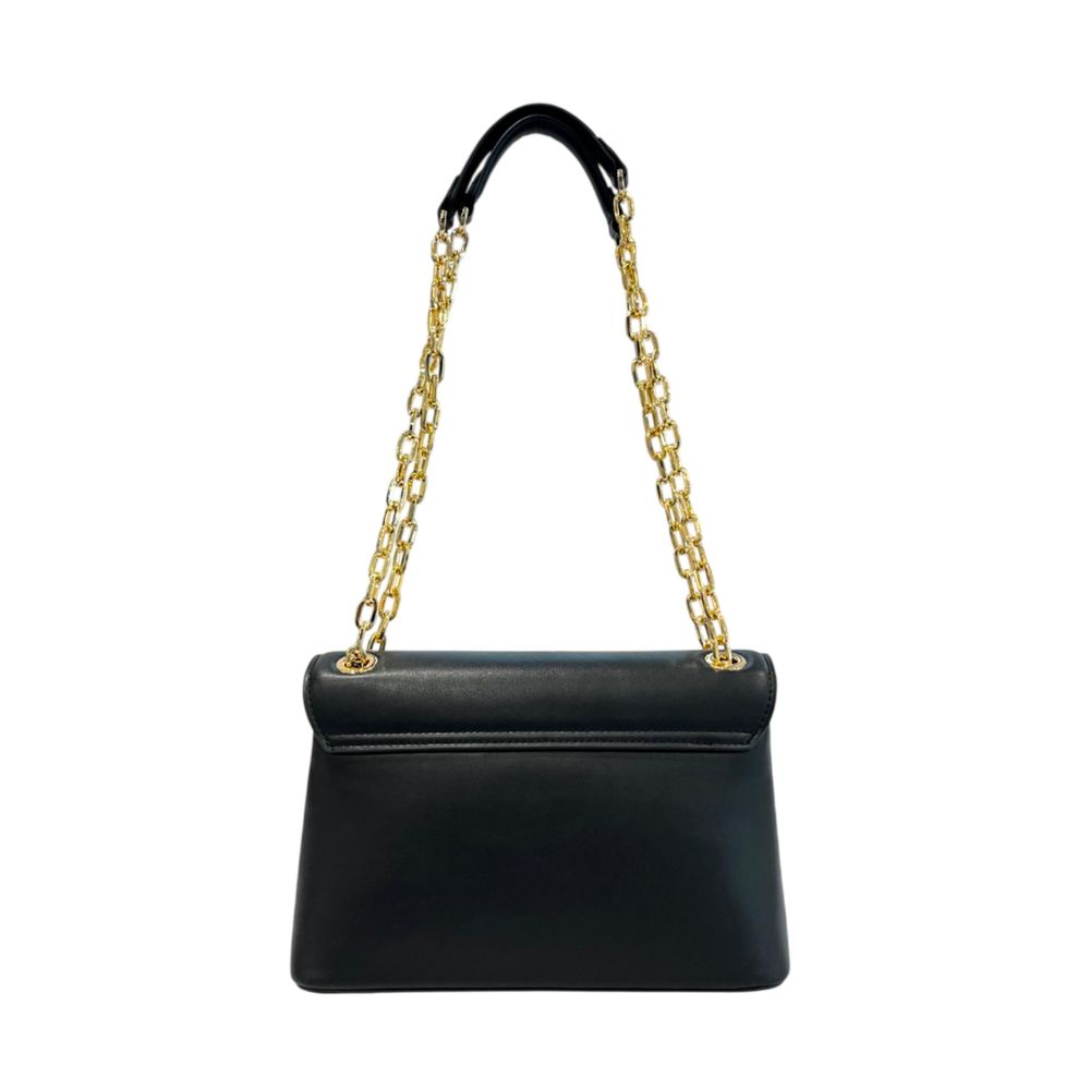 Twinset Black PU Women Crossbody Women's Bag