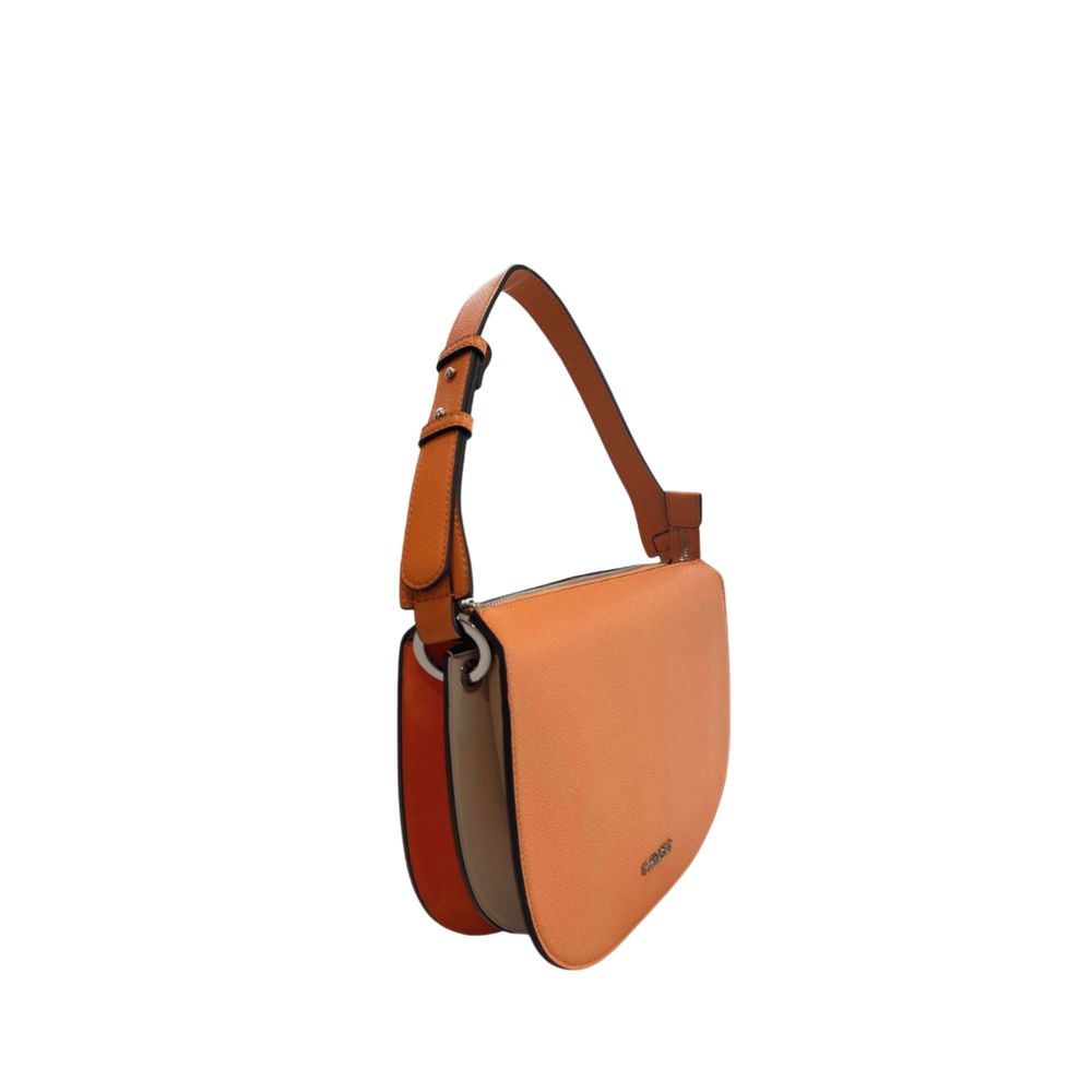 Twinset Orange Polyurethane Women Shoulder Women's Bag