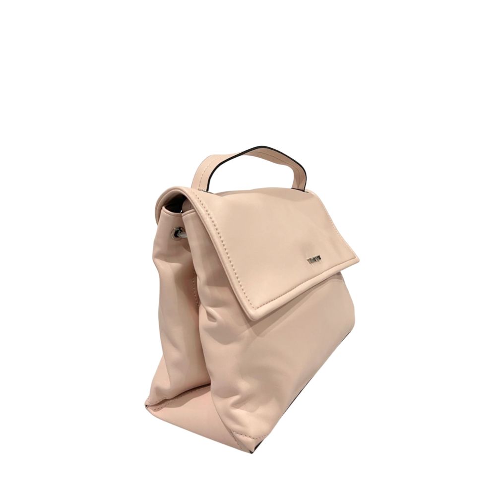 Twinset Pink PU Women Women's Handbag