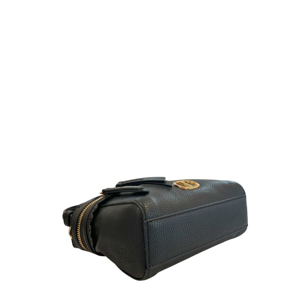 Twinset Black PU Women's Women's Handbag