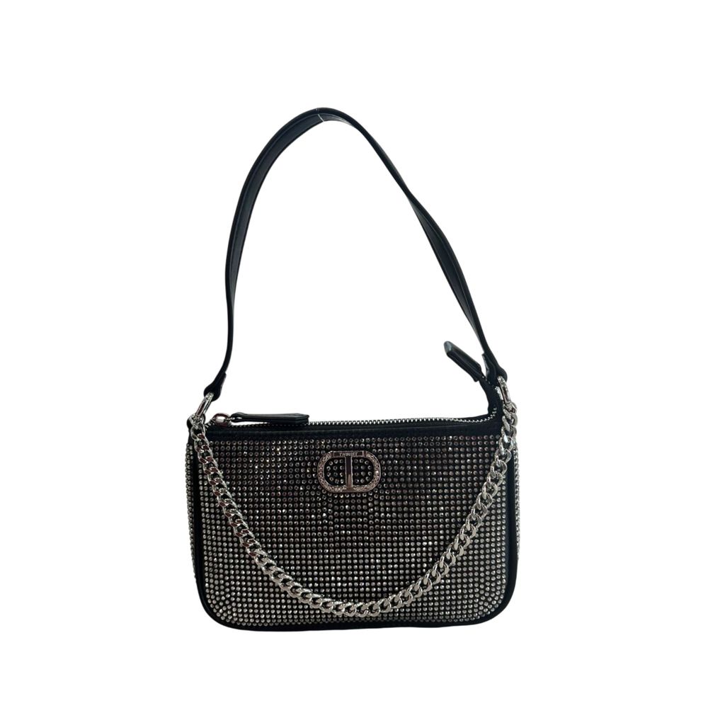 Twinset Purple PU Women Shoulder Women's Bag