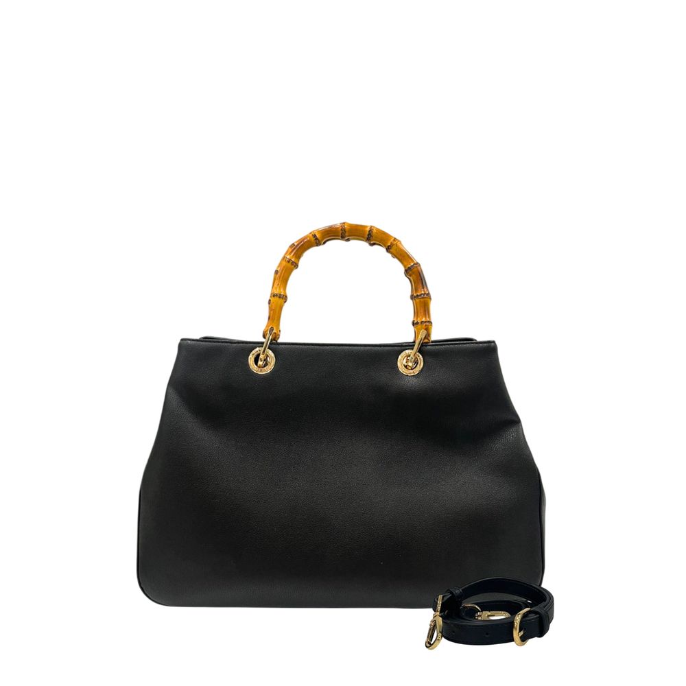 Twinset Black PU Women Women's Handbag