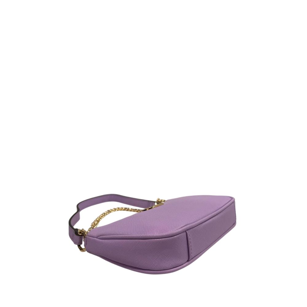 Twinset Purple PU Women Shoulder Women's Bag