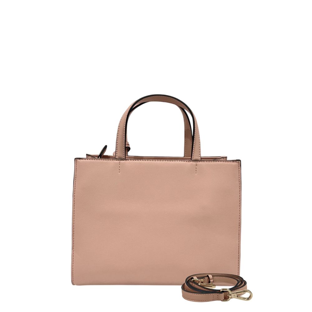 Twinset Pink PU Women Women's Handbag