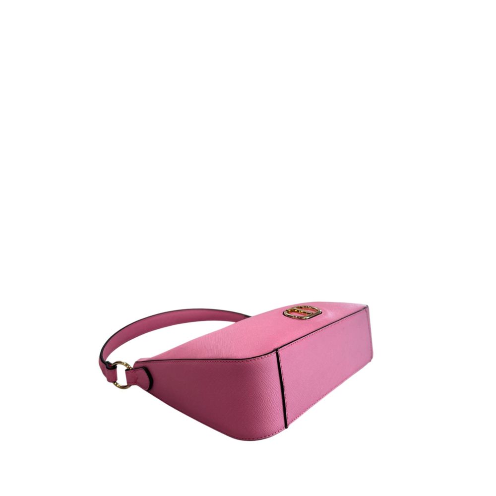 Twinset Pink PU Women Shoulder Women's Bag